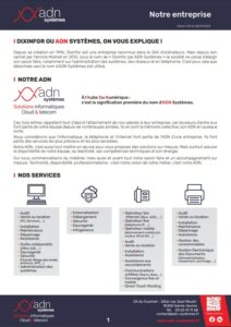 doc presentation entreprise